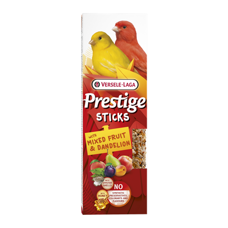 STICKS CANARIES WITH MIXED FRUIT & DANDELION