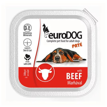 EURO DOG ALUTÁLKA PATÉ 300g