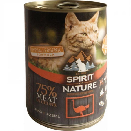 SPIRIT OF NATURE CAT KONZERV STRUCCHÚSSAL - 415g