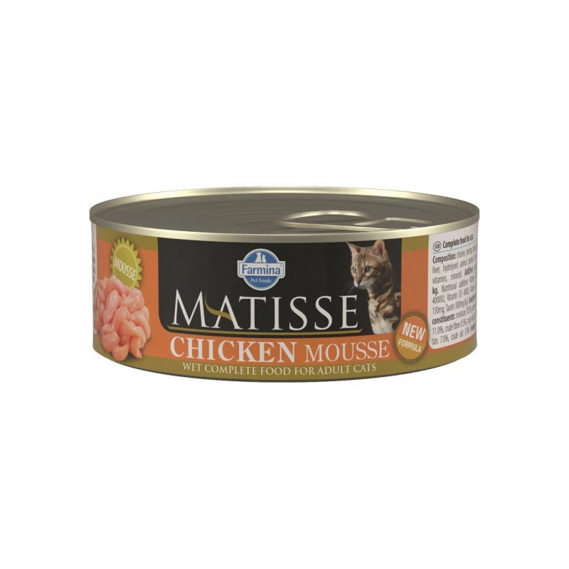 MATISSE CAT KONZERV MOUSSE CSIRKE -  85g