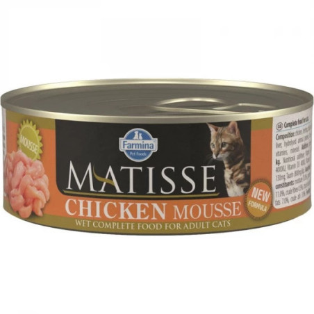 MATISSE CAT KONZERV MOUSSE CSIRKE -  85g