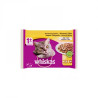 WHISKAS® ALUTASAKOS ELEDEL SZÁRNYAS VÁLOGATÁS ASZPIKBAN 4X100g