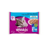 WHISKAS® ALUTASAKOS ELEDEL HALAS VÁLOGATÁS ASZPIKBAN 4X85g