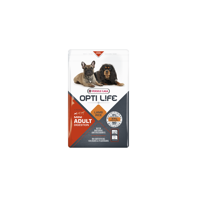 Opti Life Adult Digestion Mini - 7,5KG