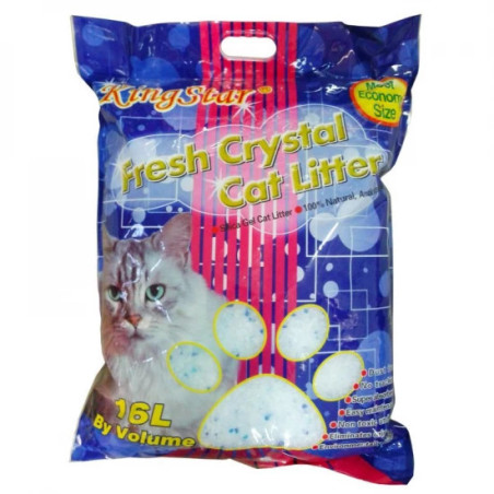 KINGSTAR ILLATMENTES SZILIKA MACSKAALOM - 16L (6,4KG)