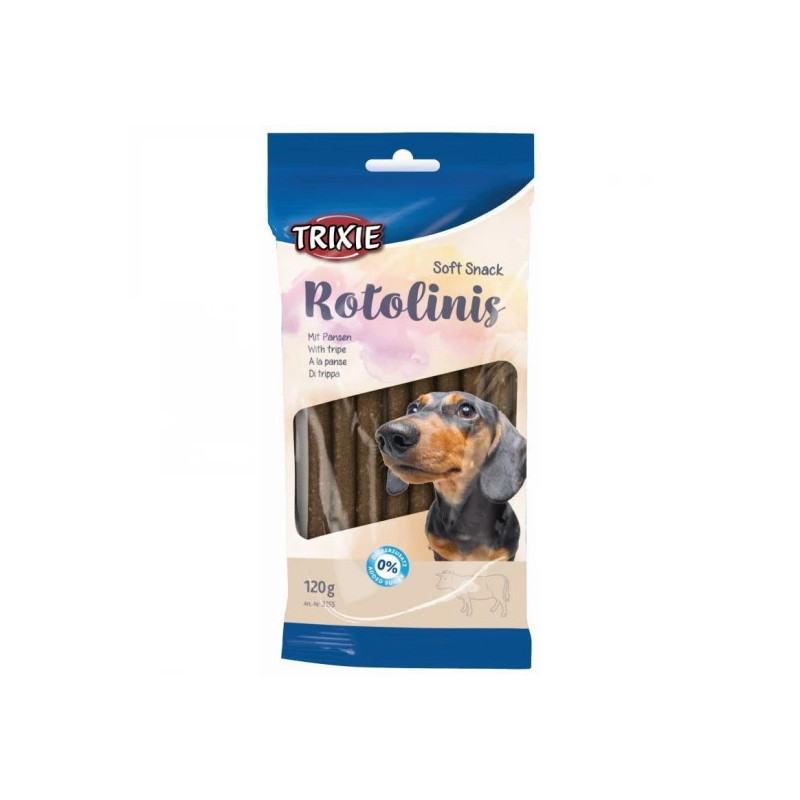 TRIXIE JUTALOMFALAT ROTOLINIS PACALOS -  12cm 12db/CSOMAG 120g