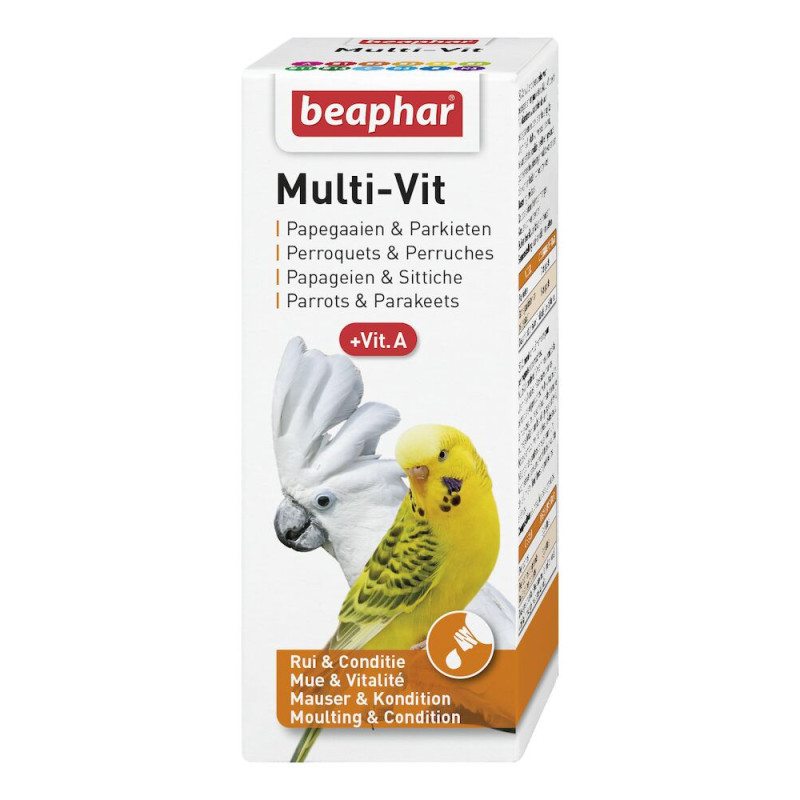 MULTIVITAMIN DÍSZMADARAKNAK – 50ml