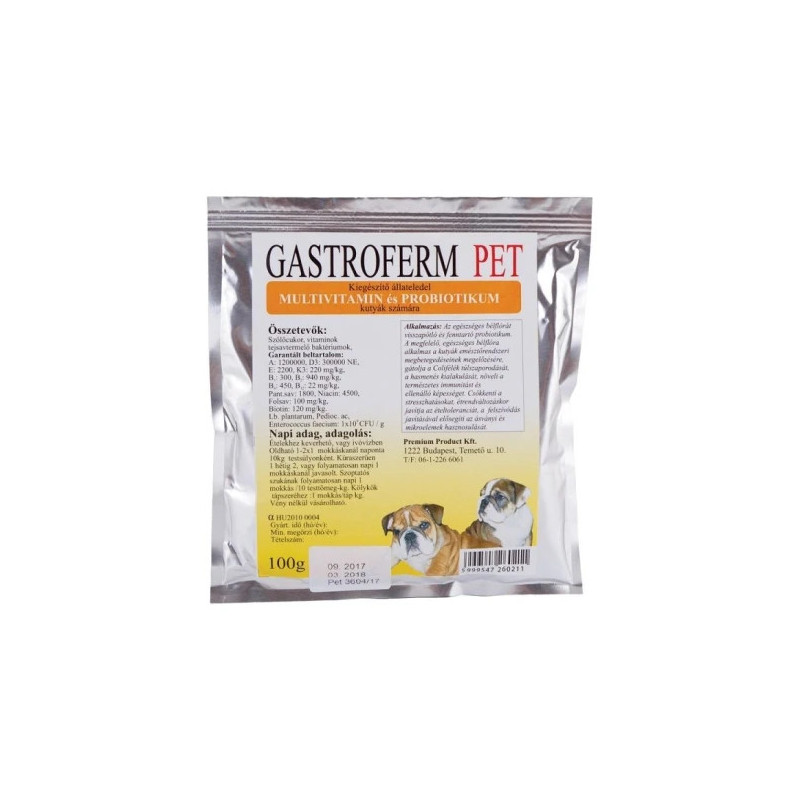 GASTROFERM PET KUTYA - 100 G