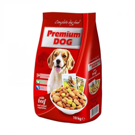 Premium Dog - Marha & Zöldség 10kg