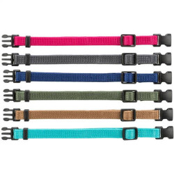 JELÖLŐ NYAKÖRV (S-M) KÖLYÖKKUTYÁK RÉSZÉRE (6DB) 17-25CM/10MM
