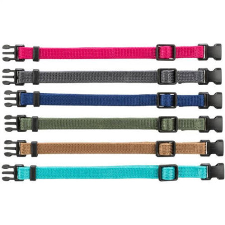 JELÖLŐ NYAKÖRV (S-M) KÖLYÖKKUTYÁK RÉSZÉRE (6DB) 17-25CM/10MM