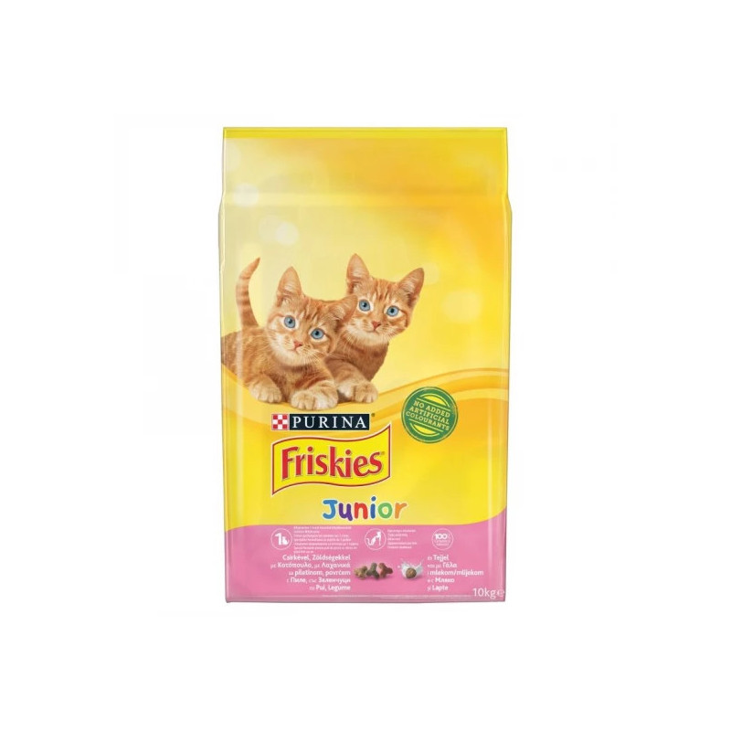 Friskies Junior Csirke + pulyka - 10kg