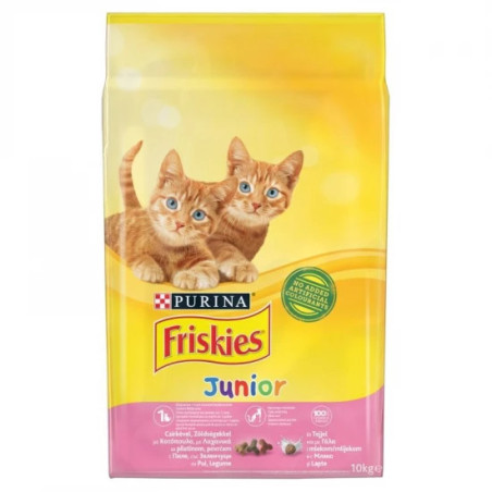 Friskies Junior Csirke + pulyka - 10kg