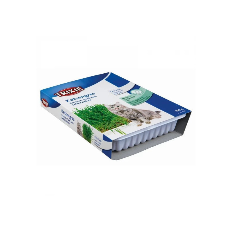 TRIXIE CATGRASS BOX - DOBOZOS MACSKAFŰ -100G