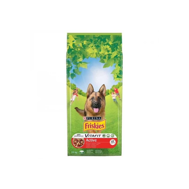 FRISKIES SZÁRAZ KUTYA ACTIVE -15KG