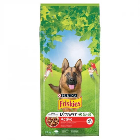 FRISKIES SZÁRAZ KUTYA ACTIVE -15KG