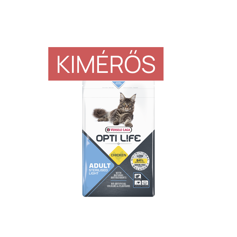 OPTILIFE STERILISED/LIGHT CHICKEN – KIMÉRŐS