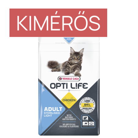 OPTILIFE STERILISED/LIGHT CHICKEN – KIMÉRŐS